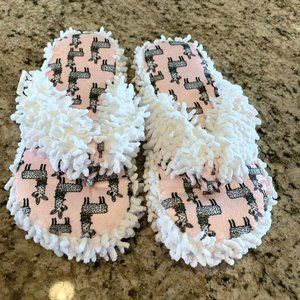 New Llama Terry Slippers Size L/XL